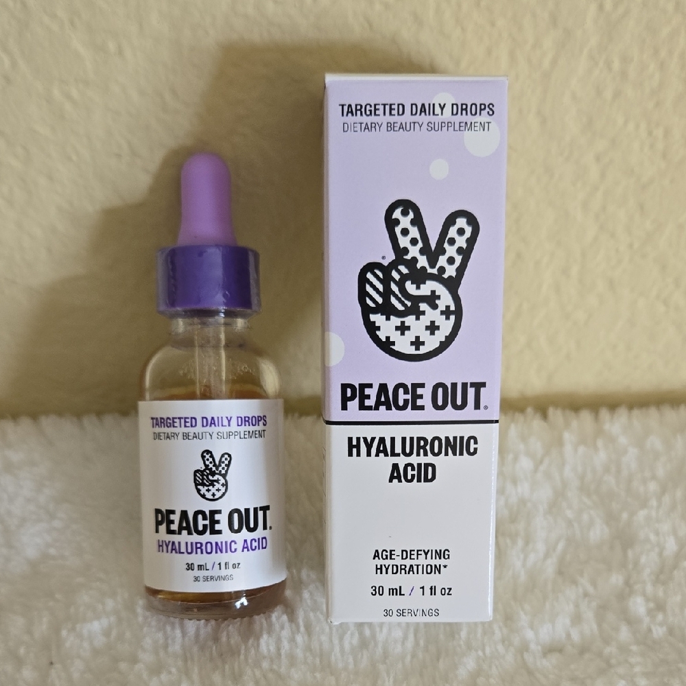 Peace Out Hyaluronic Acid Targeted Daily Drops